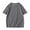 Gray, variant on Mens T-Shirts Casual Summer Loose Fit Baggy Tees Crewneck Short Sleeve T Shirts
