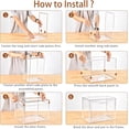 thumbnail image 2 of Stackable Storage Bins, Clear Acrylic Display Case, 9-Pack Acrylic Boxes with Lids, Clear Storage Containers Storage for Handbags, Collectibles & Figures, 2 of 13