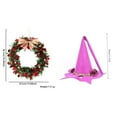 thumbnail image 7 of KUNPENG Artificial Christmas Wreath for Outdoor 17.79" All-Season Xmas Wreath for Front Door Holiday Home Decor, 7 of 7