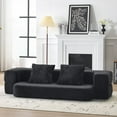 thumbnail image 5 of Ebern Designs Transformable Sectional Sofa|Soft Fabric & High Density Sponge, 5 of 11