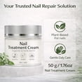 thumbnail image 2 of Nail Care Cream – 50g – Cuticle Softener, Keratin Strengthening, Hangnail Repair – With Vitamin E & Jojoba – For Healthy Fingernails – 1jar, 2 of 7