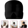 thumbnail image 4 of 3pcs Black Facemasks Stretchable Head Gel Ice Hat Relief Cap, 4 of 5