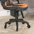 thumbnail image 4 of Flash Furniture X10 Faux Leather High Back Gaming Chair with Arms, 250 lb, Black/Orange, 4 of 9
