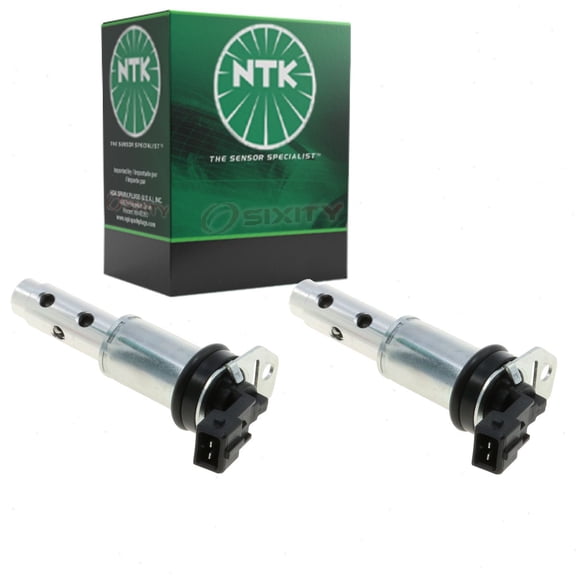 2 pc NTK Variable Timing Solenoid VVTs compatible with BMW 335i xDrive 3.0L L6 2009-2010