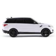 CMJ RC Cars: Range Rover - White - 1:24 Scale, Remote Control Radio SUV Vehicle, 2.4 Ghz, LED Headlights, Indoor-Outdoor Racing Toy, Licensed Model