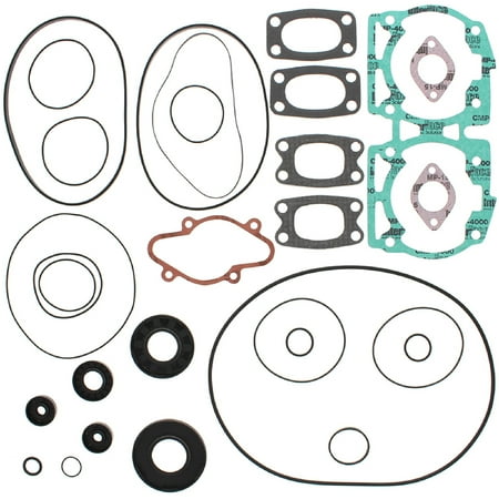 Winderosa 711194 Gasket Set with Oil Seal
