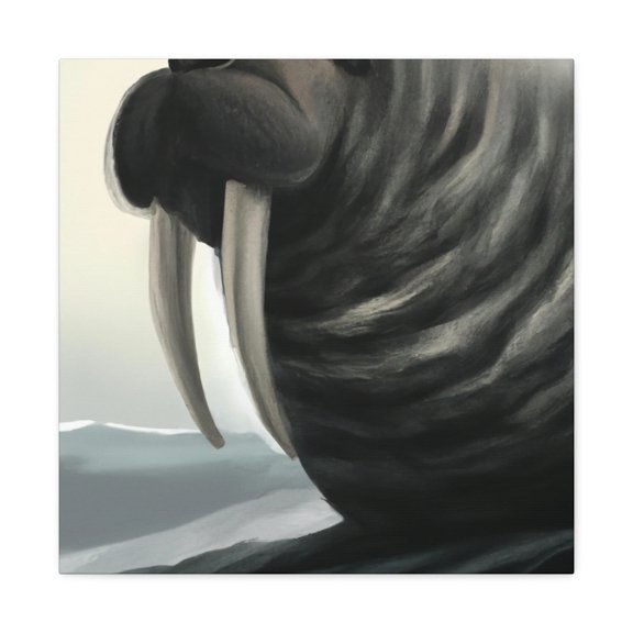 Walrus in Transition - Canvas