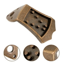 CRILSTYLEO 1 Set Mandolin Metal Tailpiece Notched Design for Intonation Improvement and