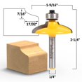 thumbnail image 4 of YONICO Cabinet Door Edge Router Bits Ogee Euro Style 1/4-Inch Shank 12162q, 4 of 4