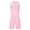 Pink, variant on KyCheLot Boys Girls Basketball Set Solid Color Sleeveless Tank Tops and Short Breathable Activewear 4-13Years