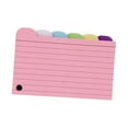 thumbnail image 5 of koolsoo 150 Pcs Séparateurs de Cartes d'Index 3x5 Cartes d'Index à Onglets pour Documents Fichiers Universitaires Onglets Ronds, 5 of 5