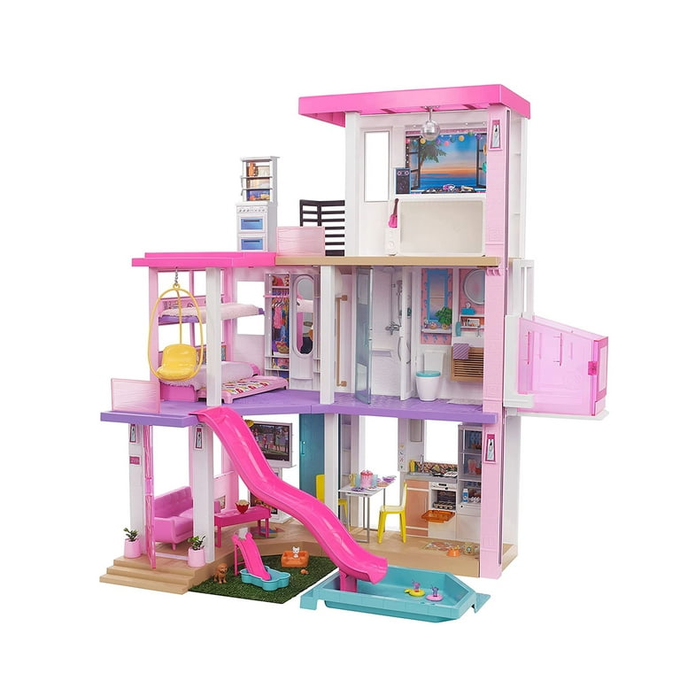 Barbie Dream House Doll house 3-Story With Furniture, Dolls And Accessories  100+ for Sale in Chicago, IL - OfferUp