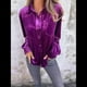 thumbnail image 4 of Camisetas Casuales de Larga con Botones de Terciopelo de Invierno para Mujer M, 4 of 8