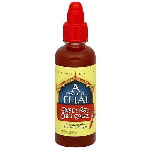 A Taste Of Thai Sweet Red Chili Sauce, 7 oz (Pack of 6)
