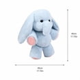 thumbnail image 2 of Plush Toy Soft Woolly Mammoth Stuffed Animal 1 Piece Cuddly Sitting Plush Mammoth Toy for Kids Bedroom Nursery Sofa Decoration Ideal Christmas Birthday Gift for Toddlers and Children, 2 of 8