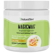 NaturalSlim MagicMag Magnesium Citrate Powder - Honey Chamomile, 8 oz