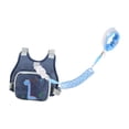 thumbnail image 4 of Correa para niños pequeños Sunnimix 2 en 1 con arnés de seguridad azul oscuro, 4 of 8