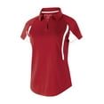 thumbnail image 1 of Ladies Avenger Polo L Scarlet/White, 1 of 3