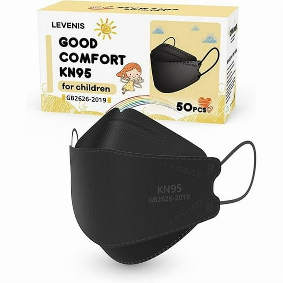Kids KN95 Face Masks for Children 50 Pack