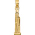 thumbnail image 4 of 14K Yellow Gold 3D Willistower (Chicago) Charm (15.65 X 4.15) Made In United States k7147, 4 of 5