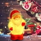 thumbnail image 4 of pstuiky Adornos navideños de luz suave, no deslumbrante, de red roja, con forma de muñeco de Papá Noel., 4 of 7