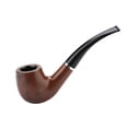 thumbnail image 2 of Pipa de madera duradera para fumar, pipa de cigarro con filtro, regalo para fumar, 2 of 12