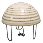 Allied Precision Water Wiggler With Glazed White Ceramic Pottery Cover