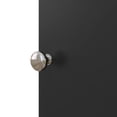 thumbnail image 3 of Toilet Paper Cabinet Christmas Gift Small Bathroom Corner Floor Cabinet with Doors and Shelves Thin Storage Bathroom Organizer for Paper Shampoo Black, 3 of 10