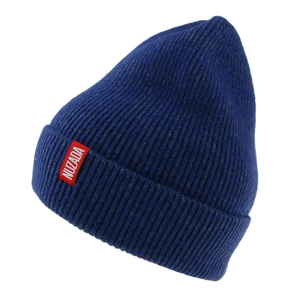 Gorro Unisex de Punto Acanalado, Gorro de Esquí, Gorro de Esquí para Trabajo en , Gorro de Conductor Azul Salvador Gorro de punto para mujer