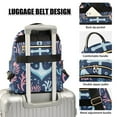 thumbnail image 3 of FORMRS Mini Backpack Purse for Women Travel Daypack Casual Shoulder Bag, Light Blue Anchor, 3 of 7