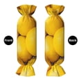 thumbnail image 2 of Salouo Ripe Yellow Lemon Pattern Cute Bolster Pillow,Cylindrical Pillow Long Pillow for Bed Round Side Pillow for Knee/Leg/Neck ,- Length 24.4" x 9.8" Diameter, 2 of 8