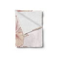thumbnail image 2 of Dahlia Soft Flannel Fleece Throw Blanket, Romantic Vintage Toned Floral Bouquet Shabby Grace Feminine Garden, Cozy Plush for Indoor and Outdoor Use, 50" x 60", Pale Peach Dried Rose, by Ambesonne, 2 of 5