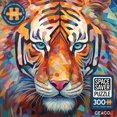thumbnail image 3 of Rompecabezas Ceaco Tigre de Colores 300 Piezas Ahorra Espacio 28x38 cm, 3 of 9