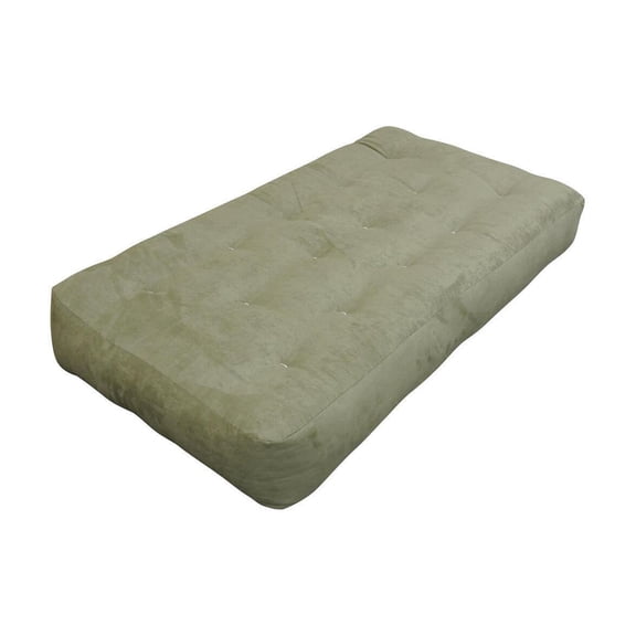 4 Inch Futon Mattress - Microfiber Mattress Topper - Firm Support - Various Sizes & Colors