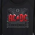 thumbnail image 3 of ACDC - Black Ice - Women's Lightweight French Terry Long Sleeve Shirt, 3 of 5