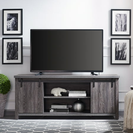 Camden&Wells - Deacon TV Stand for TVs Up to 65" - Burnished Oak