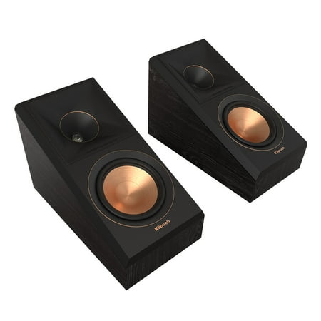 Klipsch - RP-500SA II Reference Premiere Dual 5.25" 300-Watt Passive 2-Way Surround Sound Speaker (Pair) - Ebony - image 2