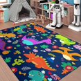 thumbnail image 3 of Dinosaur Rugs for Boys Bedroom Dinosaur Play Rug Kids Room Rug Dinosaur Area, 3 of 6