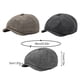 thumbnail image 3 of Sonducket Gorra plana Baker de mediana edad padre adultos hombres boinas sombrero al aire libre Casual ocio decoración sombrero algodón poliéster regalo Sombreros Negro Sonducket AP012687-02, 3 of 6