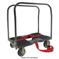 thumbnail image 4 of Snap-Loc 1500 Lb All-Terrain Professional E-Track Panel Cart Dolly Black, Safely Moves More In Less Time W/ Easy Rolling Casters, Removeable Panel Bars, Optional E-Strap Safety Attachment! SL1500PC6B, 4 of 8