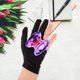 thumbnail image 4 of Juego de 8 guantes de yoyo de tres dedos para trucos de yoyo, cómodos y antideslizantes, con bolas de yoyo, guantes de billar, guantes de billar profesionales., 4 of 6