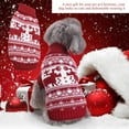 thumbnail image 4 of Suéter para mascotas, suéter de moda para perros de Navidad, ropa de invierno para perros, suéter para perros, artesanía Superior, 4 of 8