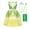 green-038, variant on Jolikley Princess Dress for Girls Halloween Princess Costume for Kids Birthday Party Dresses up Outfits Green 140 cm 7-8 Years