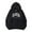 Black, variant on Work Tops for Women Fall Loose Fit Hooded Long Sleeve Bubble Cuff Drop Shoulder Hoody Graphic Hoodie Cotton Hoodies Sweatshirts(Khaki,M)
