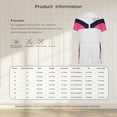 thumbnail image 7 of Yartina Kids Girls Tennis Clothes Set Sleeveless Pullover Top with Shorts Sport Suit Set Training Green 150, 7 of 7