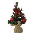 thumbnail image 2 of 7.9'' Mini Christmas Tree with Lights, Christmas Decoration Small Christmas Tree Luminous Christmas Ornaments Small Tree Lights Mini Christmas Tree, 2 of 6
