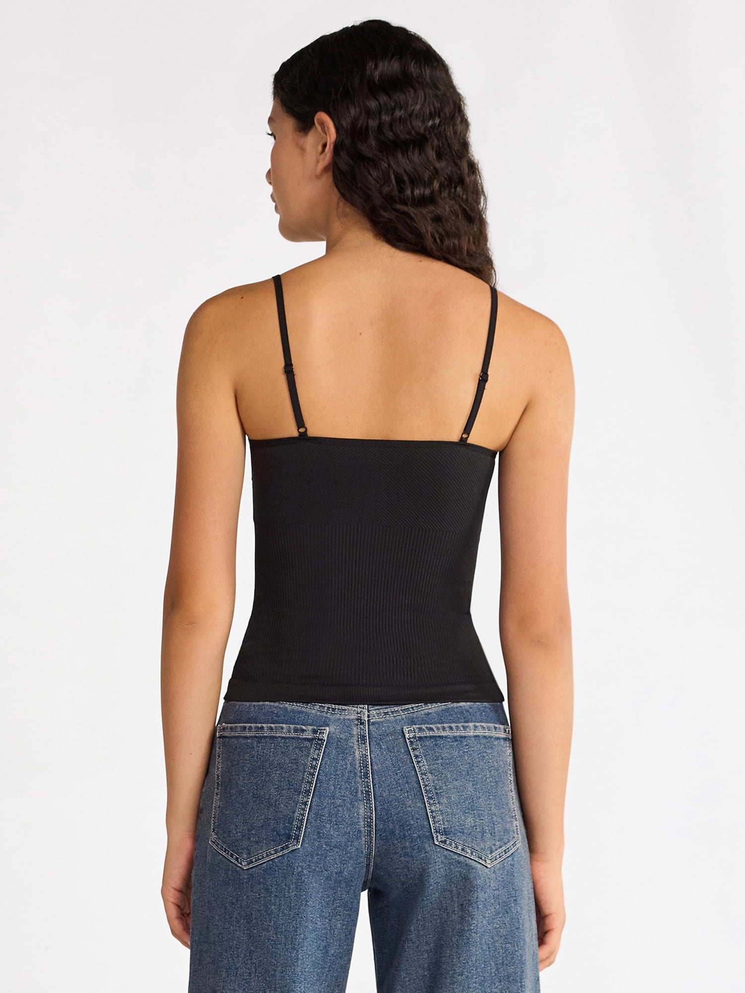No Boundaries Seamless Mitered Textured Tank Top, Women's