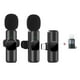 thumbnail image 2 of Wireless Lavalier Microphone Portable Audio Video Recording Mini Mic for Live Broadcast Gaming Phone, 2 of 5