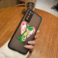 thumbnail image 3 of Funda mate para Huawei NOVA Y70 10 9 8SE 8 7SE 7I 7 6 5I 5 4 3I 4G 5G PC Funda Coque Capa Shell lindo dibujos animados cocodrilo, 3 of 5