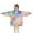 Multi Color Floral, variant on Pink Purple Checkered Pattern Blanket Hoodies for Kids 6-13YR Oversize Wearable Blanket Hoodies for Boys Girls Teens